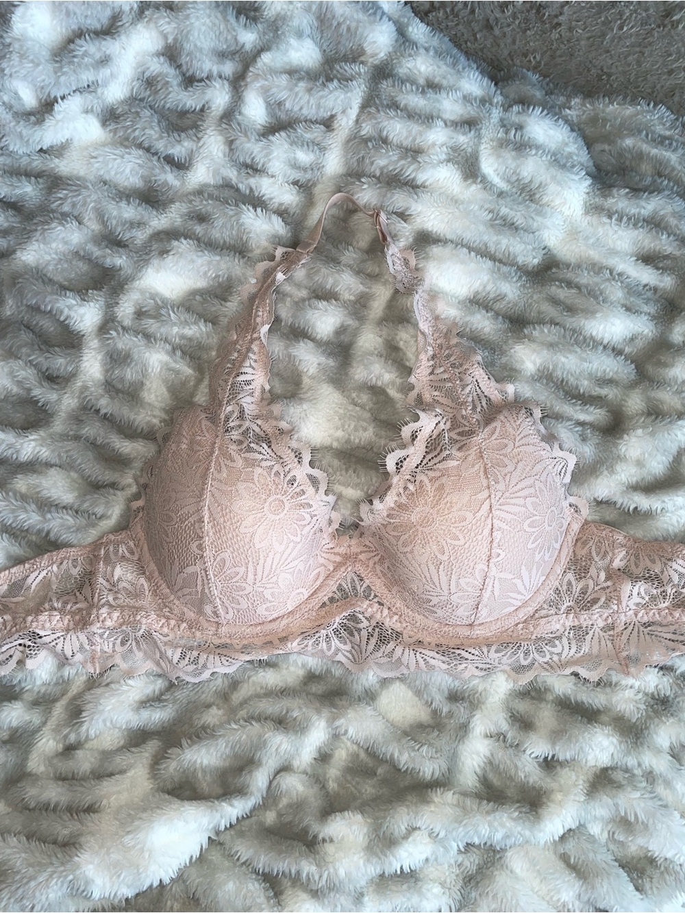 Victoria’s Secret PINK Lightly Lined Lace Bralette